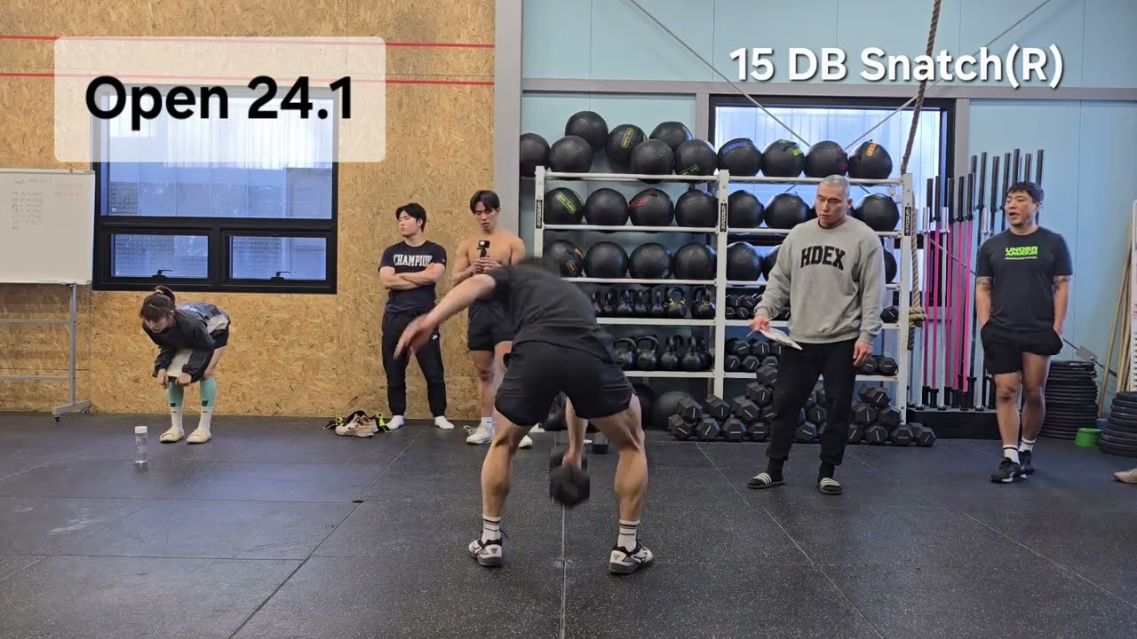CrossFit Open 24.1 측정 완료!