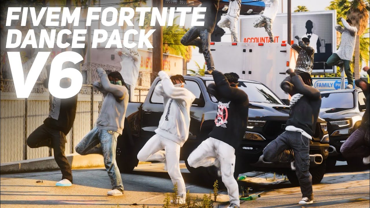 New Fortnite FiveM Dance Emote Pack V6 (Rollie, Outwest and more)