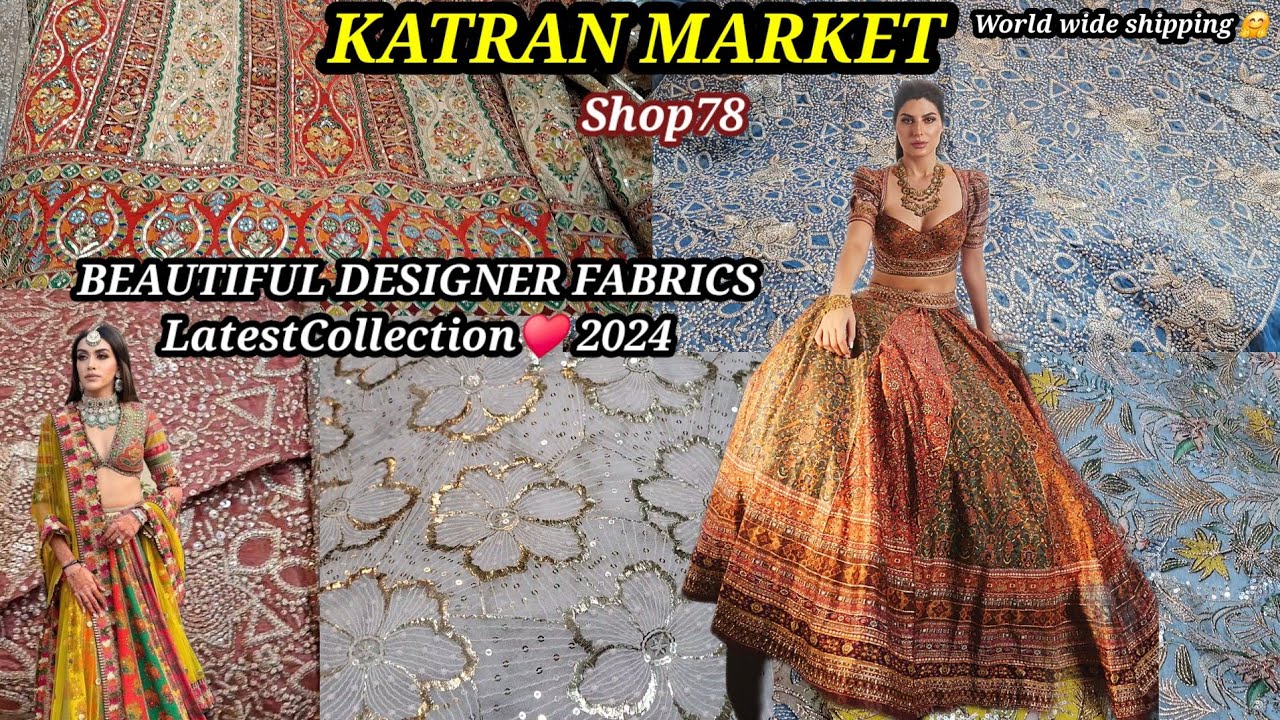 BUY AMAZING LATEST DESIGNER COLLECTION 😍WEDDING COLLECTION ♥️KATRAN MARKET MANGOLPURI