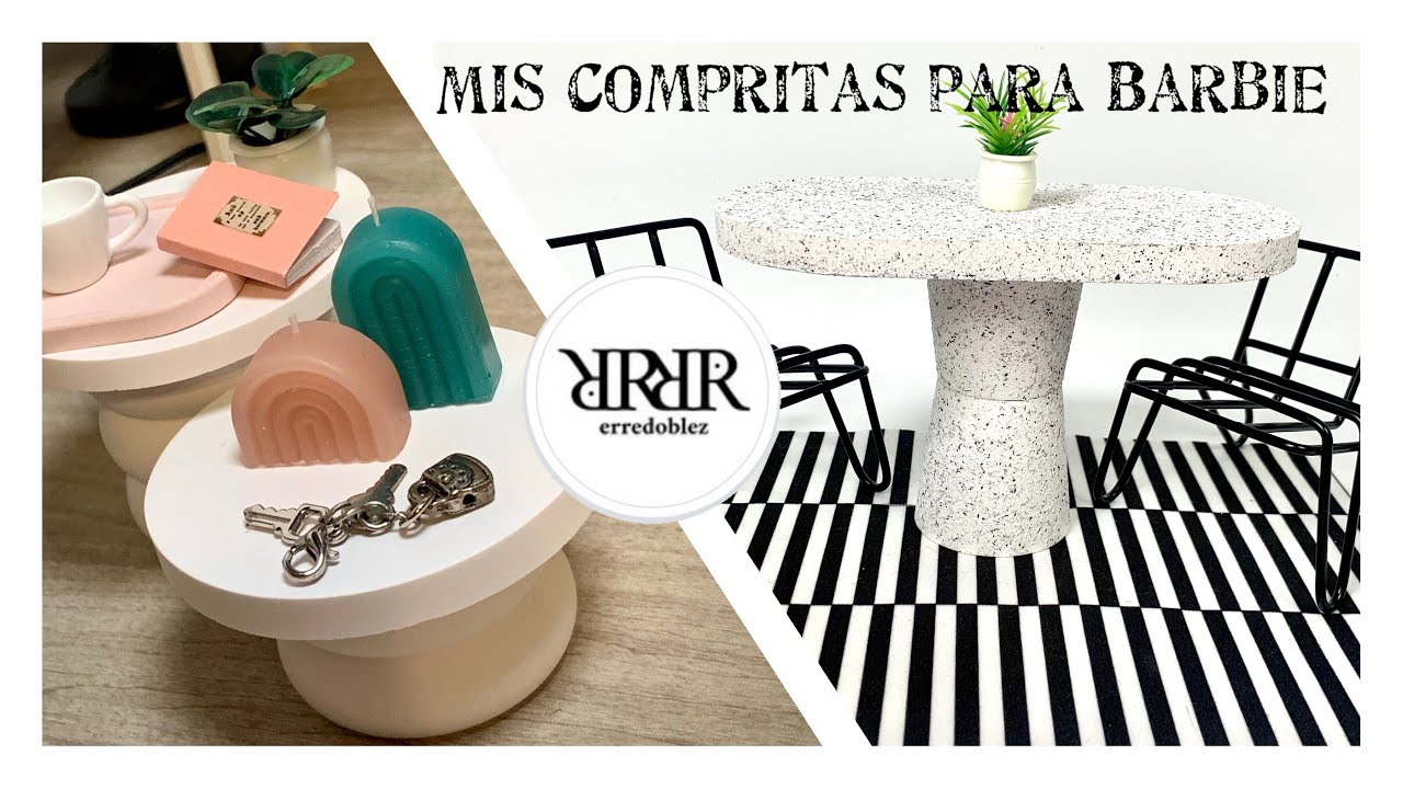 Mis compras de mobiliario para Barbie en Erredoblez