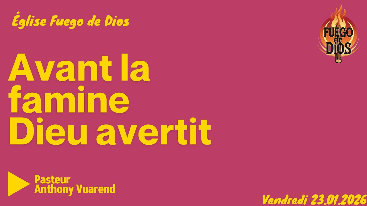 Avant la famine, Dieu avertit | Ézéchiel 33