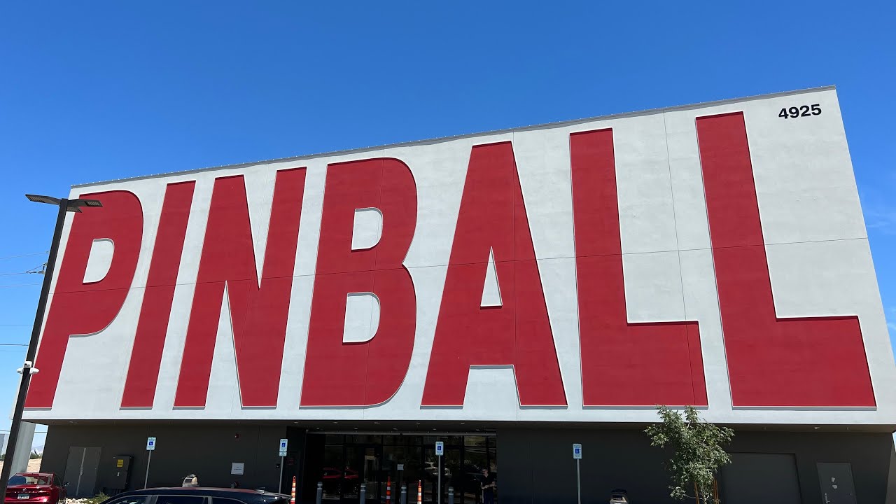 The WORLD’S LARGEST Pinball ARCADE! Pinball Hall Of Fame (Las Vegas, NV)