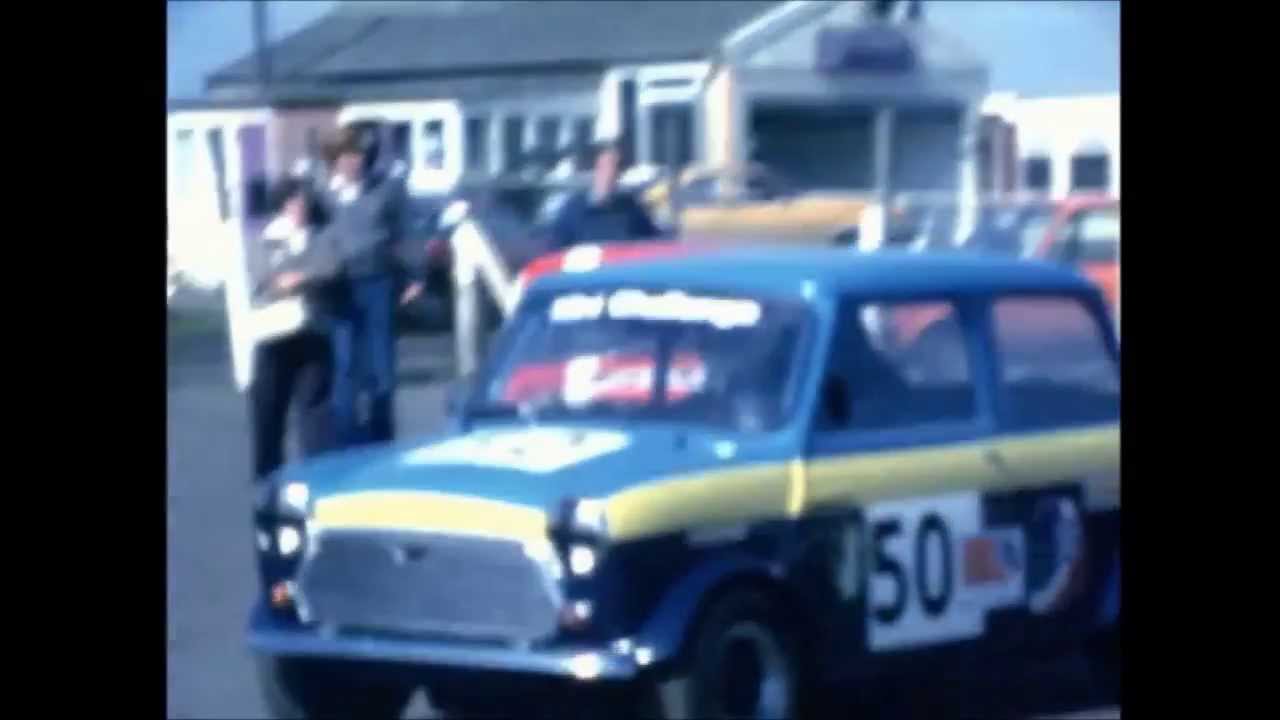 Mike Lenton Mini Miglia Racing at Snetterton and Brands Hatch taken from historic 8mm cine film