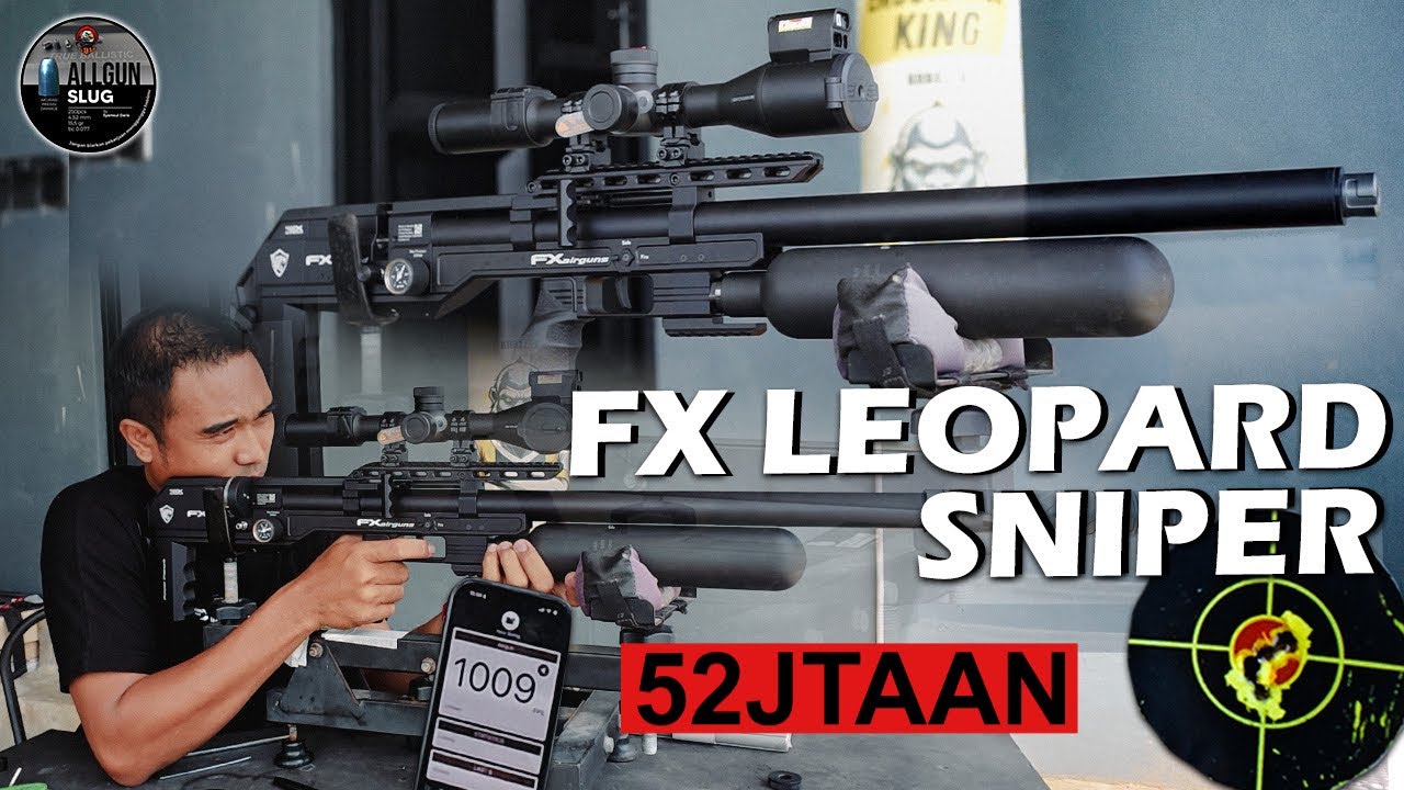 BARU DARI FX AIRGUN // FX LEOPARD SNIPER   ⁉️ DIA PUNYA PENYIMPANAN 890CC // TERBESAR🔥🔥🔥