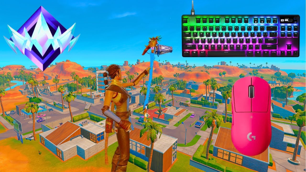 Fortnite Unreal Ranked Reload | Keyboard & Mouse Gameplay | 240 FPS  | 4K