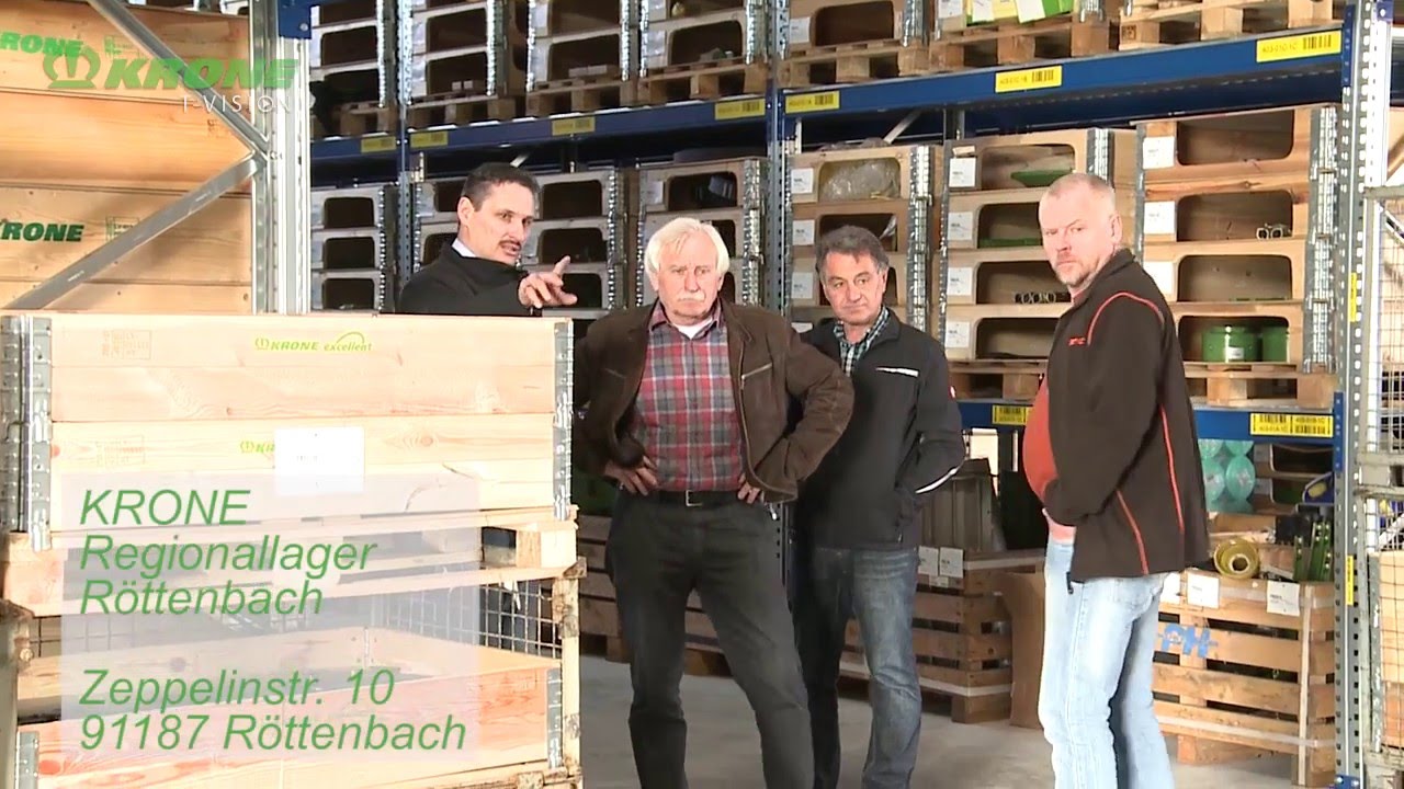 Neues KRONE Ersatzteillager in R&ouml;ttenbach er&ouml;ffnet