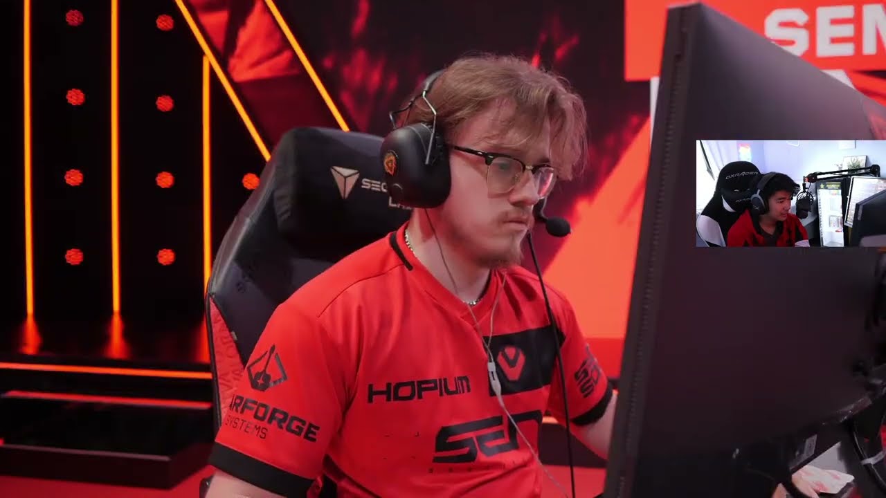 sOm's reaction to TenZ's Insane Shoot Leaves him Speechless - Sheesh!😲