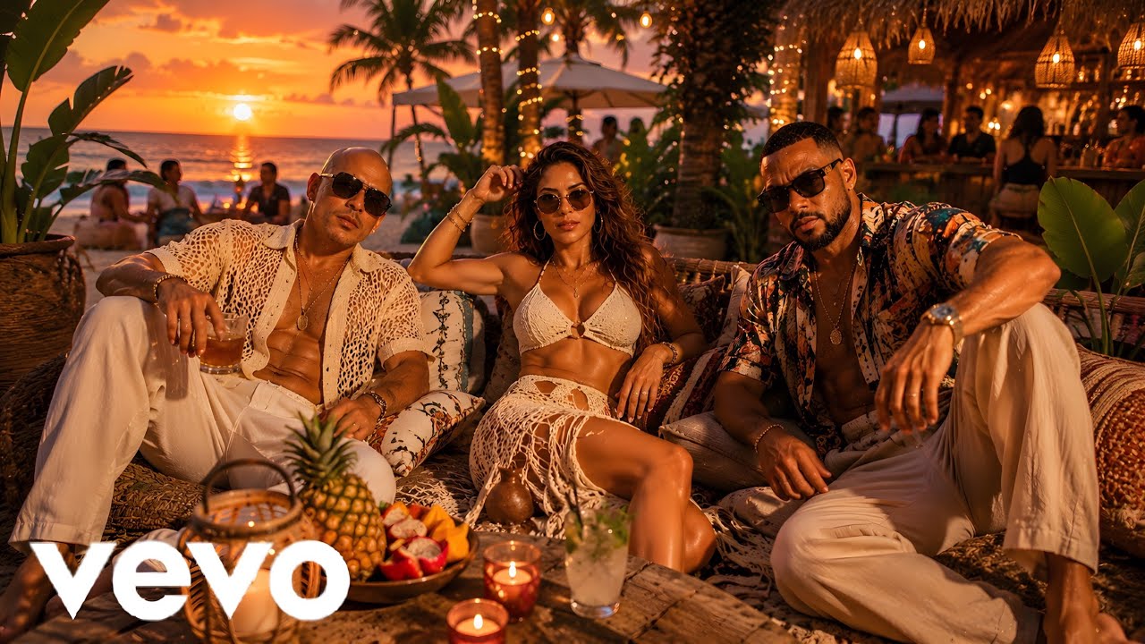 Pitbull x Shakira x Sean Paul - Go Down Deh | Tropical Sunset Party | World Celebration 2026🌴🔥
