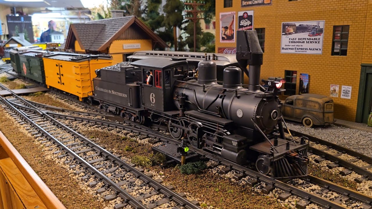 Colorado & Southern G Scale Train Layout