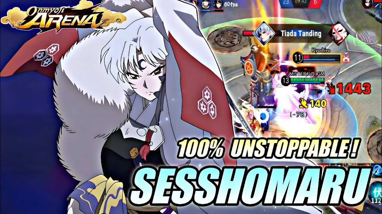 Sesshomaru 100% UNSTOPPABLE! Best Assassin/Jungle - Pro Technique Gameplay | Onmyoji Arena