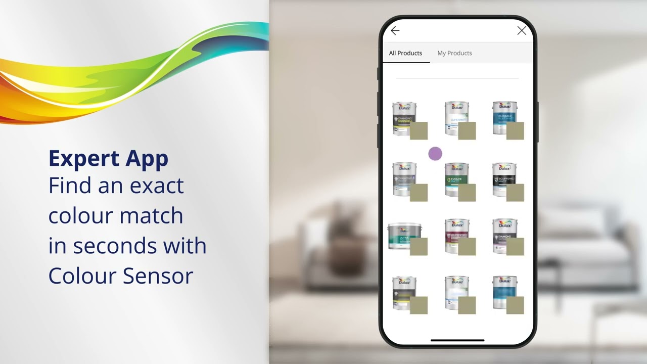 Dulux Expert App Colour Sensor