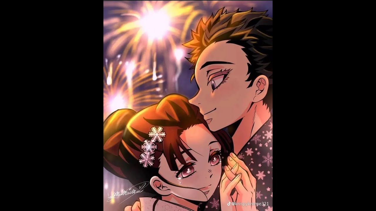 Summer Fireworks Festival by Mount Fuji | Tribute to Akaza | Demon Slayer | Infinity Castle