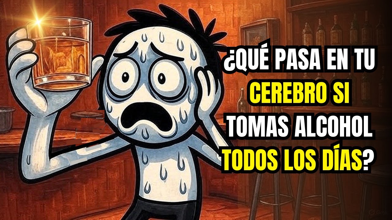 😨 Tu CEREBRO en modo ALCOHOL | Lo que la ciencia descubri&oacute; sobre beber todos los d&iacute;as