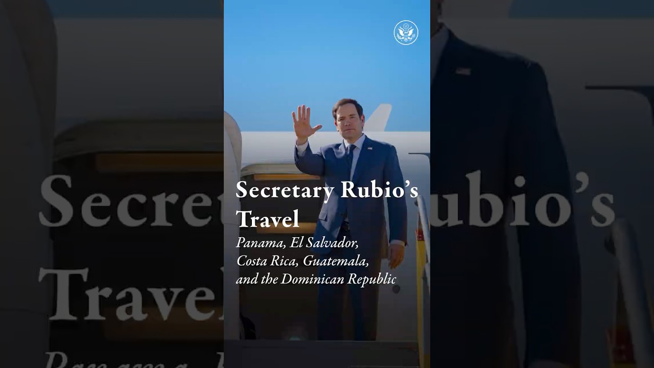 Secretary Rubio Takes First Trip as Secretary of State