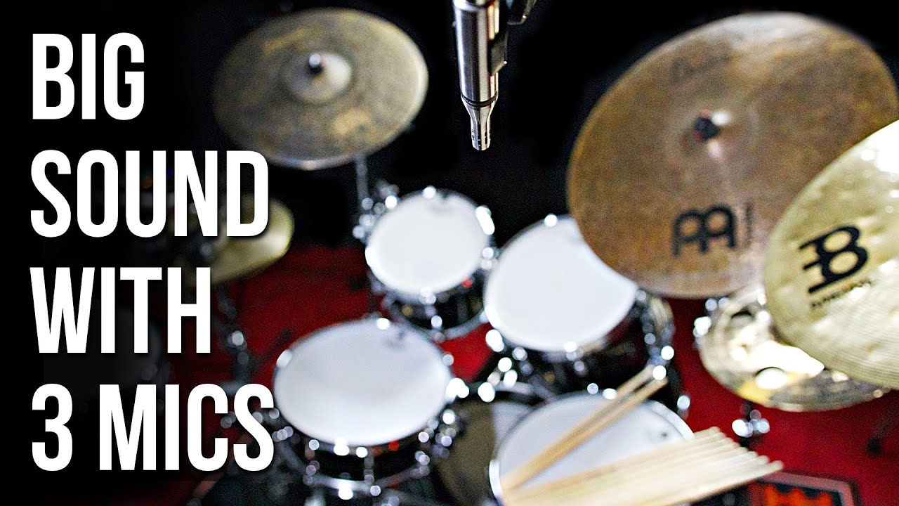 3-Mic Drum Recording with Earthworks SR25's