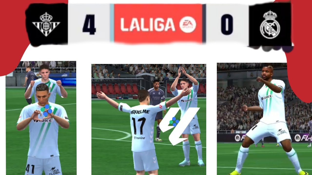 DOBLETE DE ANTONI Y CON GOLEADA EL BETIS ELIMINA AL MADRID EN LA LIGA ESPAÑOLA #espn #laliga