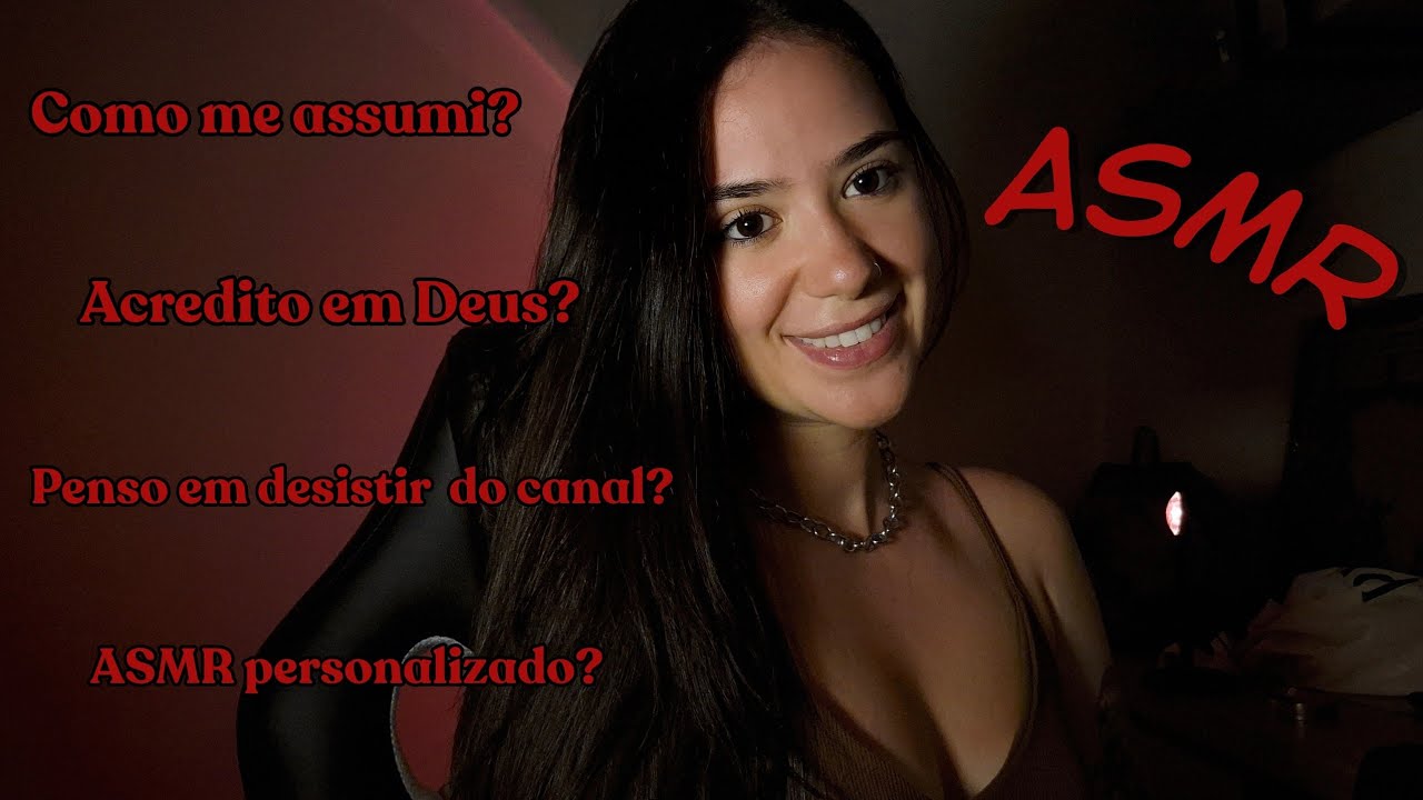 ASMR RESPONDENDO AS PERGUNTAS DE VOCÊS em SUSSURROS 