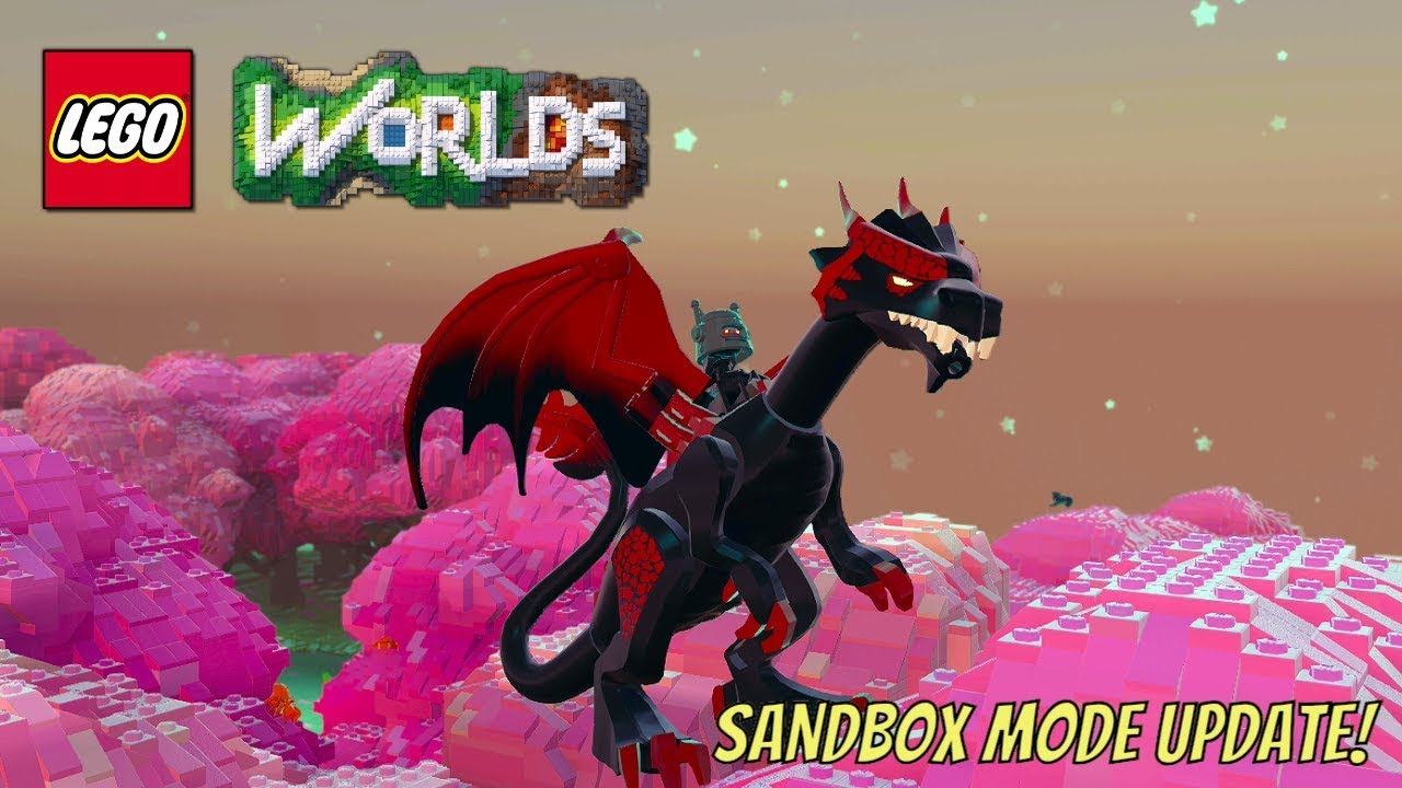 LEGO Worlds - BIG Sandbox Update Unlocks EVERYTHING In Sandbox Mode!
