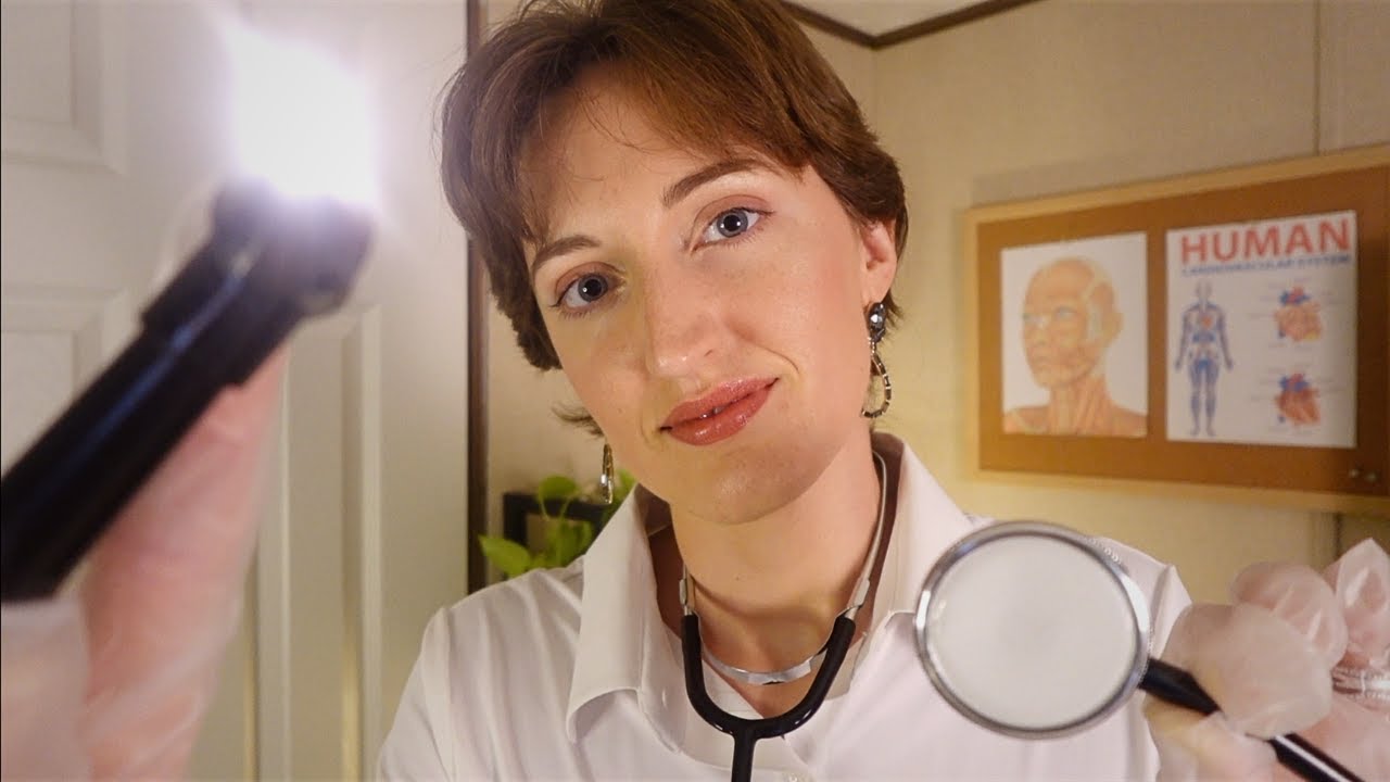 [ASMR] Doctor Exam Roleplay (soft spoken) My best sounding video yet thanks @GentleWhisperingASMR