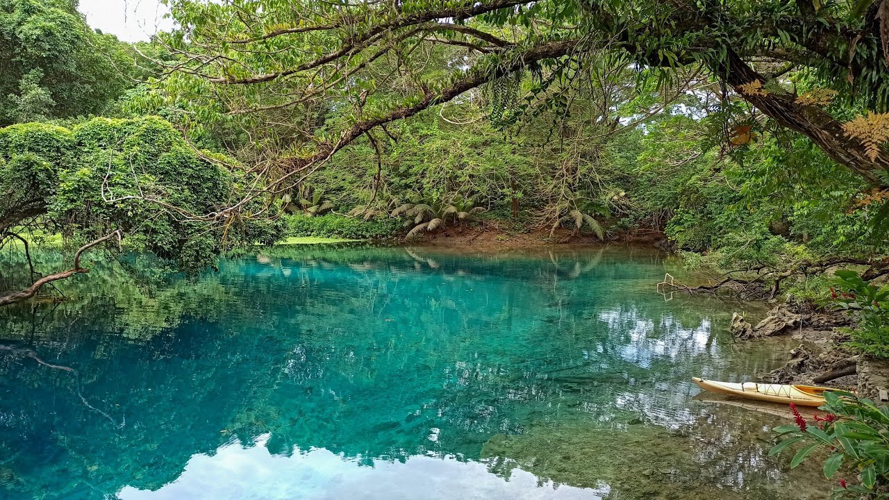 🛶 Matevulu & Riri Blue Holes  | Silent  Kayak & Canoe Journey | Espiritu Santo, Vanuatu