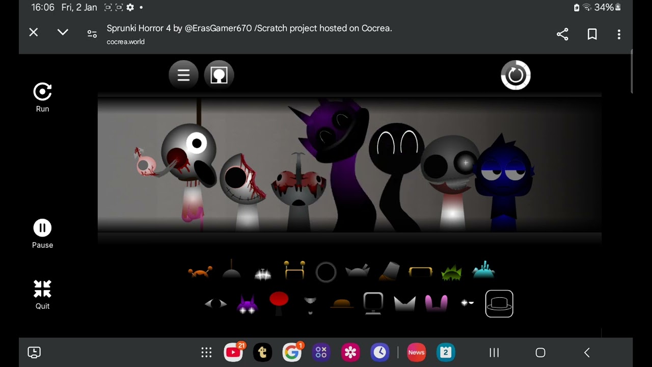 [We can die we can be infected] sprunki phase 4 horror by erasgamer2026 -mix
