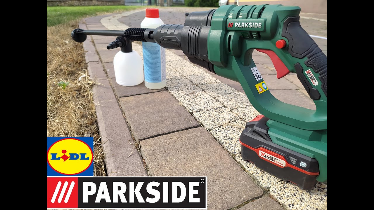 Akumulatorowa Myjka PARKSIDE PDRA 20–Li A1 Pressure Washer