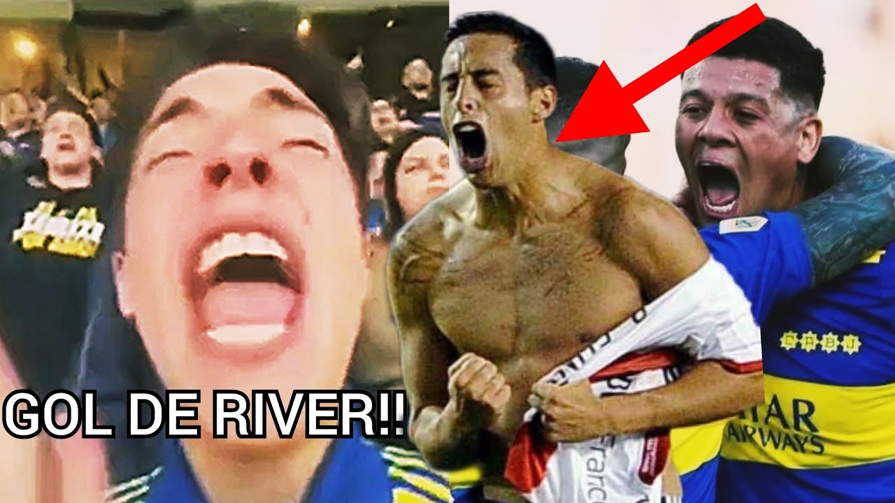 EL DIA QUE BOCA GRITÓ LOS GOLES DE RIVER!!! 😳😳😳