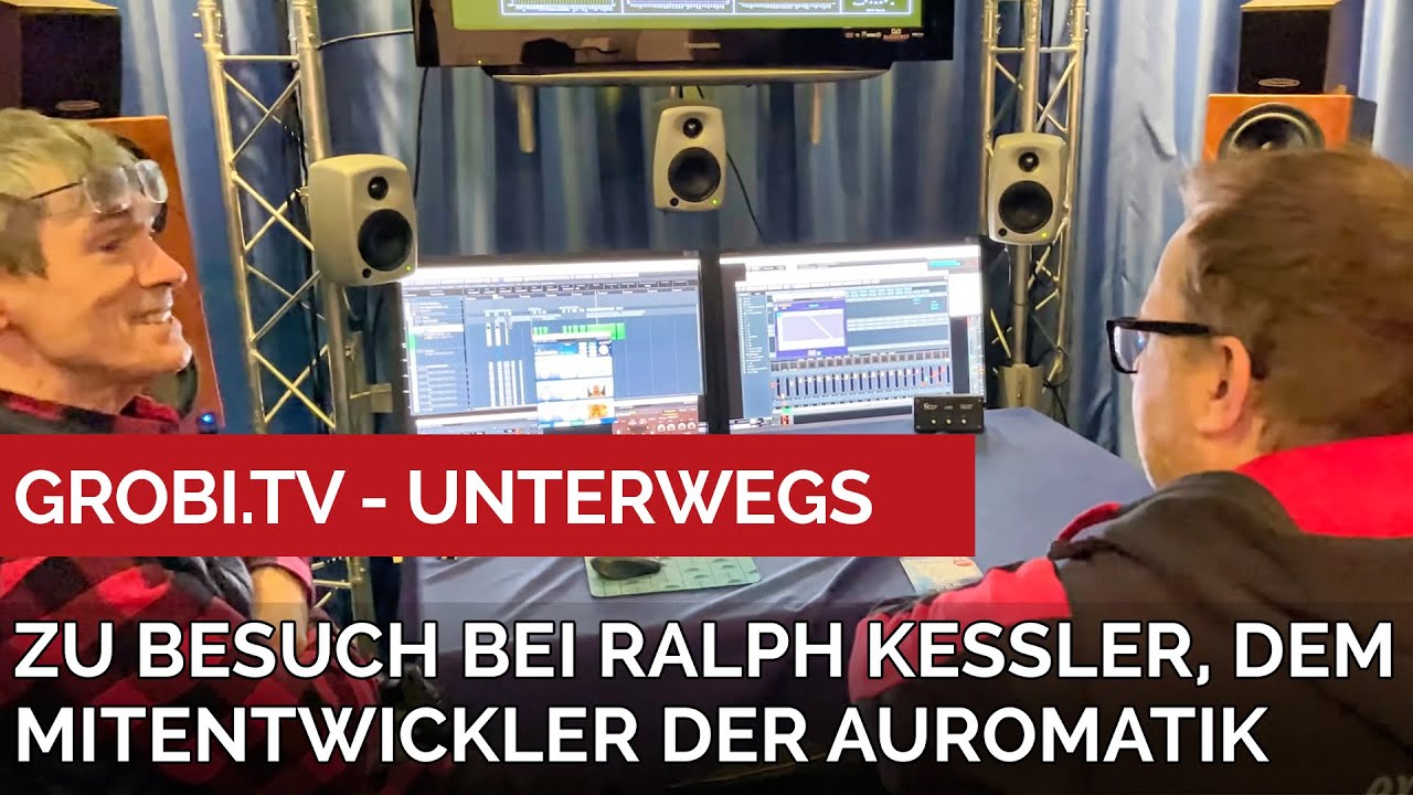Zu Besuch beim Mitentwickler der Auromatik, Ralph Kessler in Hamburg. 