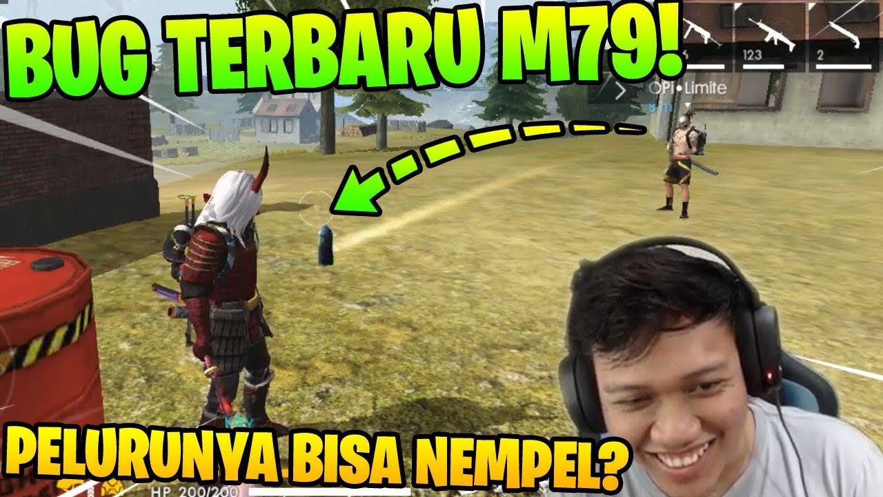 NGAKAK BUG PALING ANEH! PELURU M79 BISA NEMPEL KE TEMEN! - Garena Free Fire