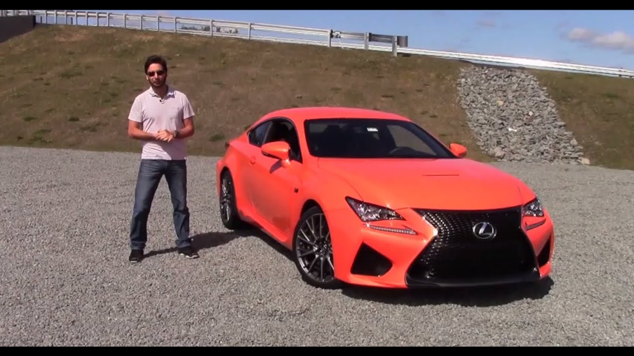 Prueba Lexus RC F 2015 (Español)