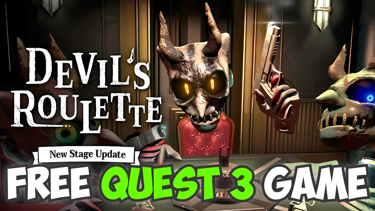БЕСПЛАТНАЯ ИГРА В THE QUEST 3!! Devil's Roulette — лучшая бесплатная VR-игра?! Обзор Devil's Roul...