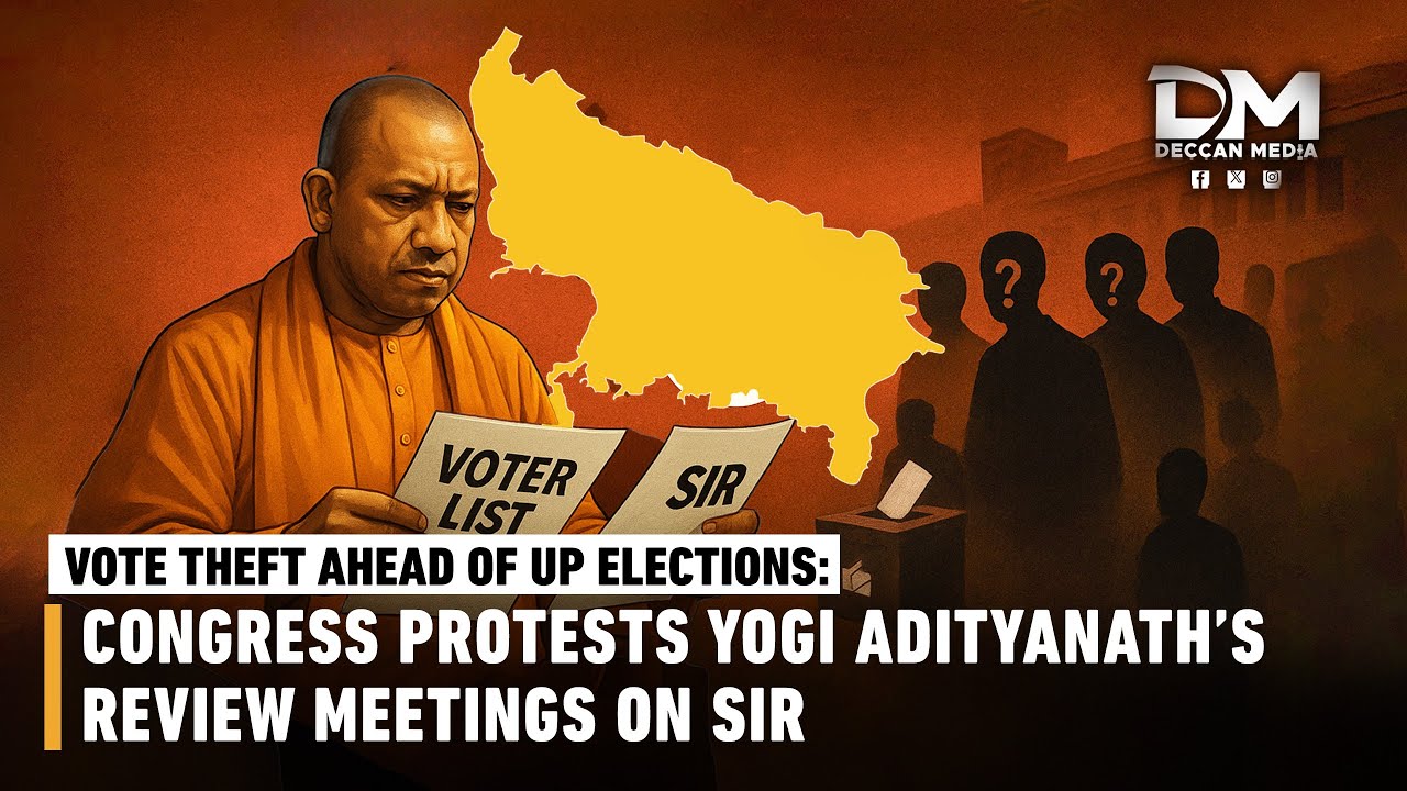 UP Assembly Elections Se Pehle Vote Chori Ka Khadsha: Yogi Ki SIR Reviews Par Congress Ka Ehtijaj