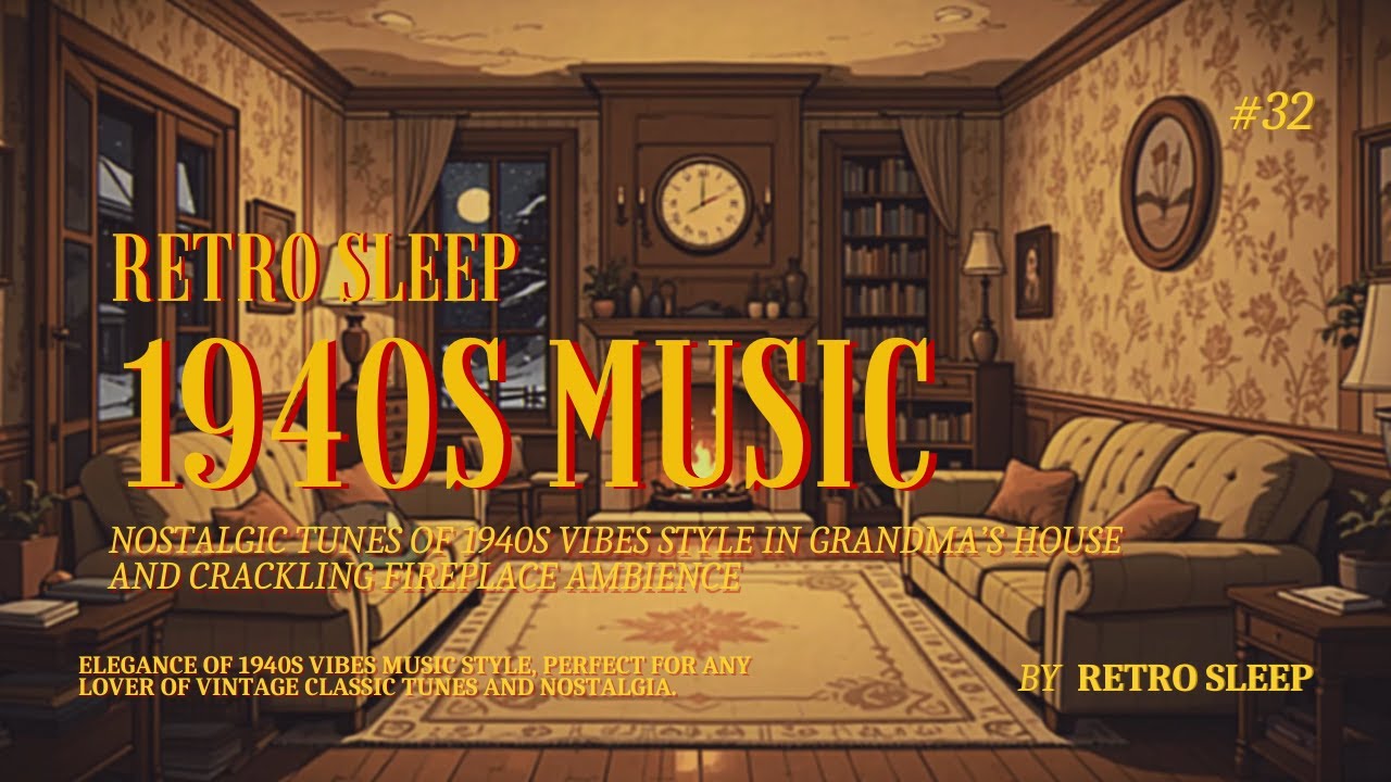 Nostalgic Tunes 1940s Style Playing in Another Room When You're at Grandma's House | Classic | #32