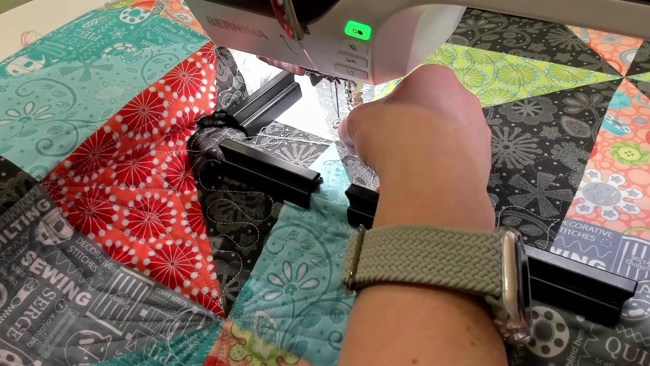 Bernina 790 Pro - Quilting with Morph Feature