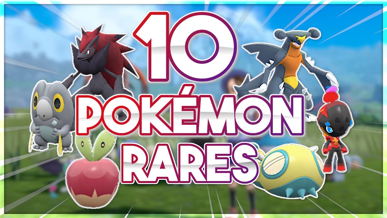 Les 10 Pokémon les PLUS RARES dans Écarlate et Violet !