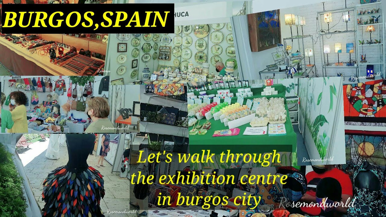 WALKING INSIDE THE EXHIBITION CENTRE IN BURGOS CITY. #Burgoscitytour#