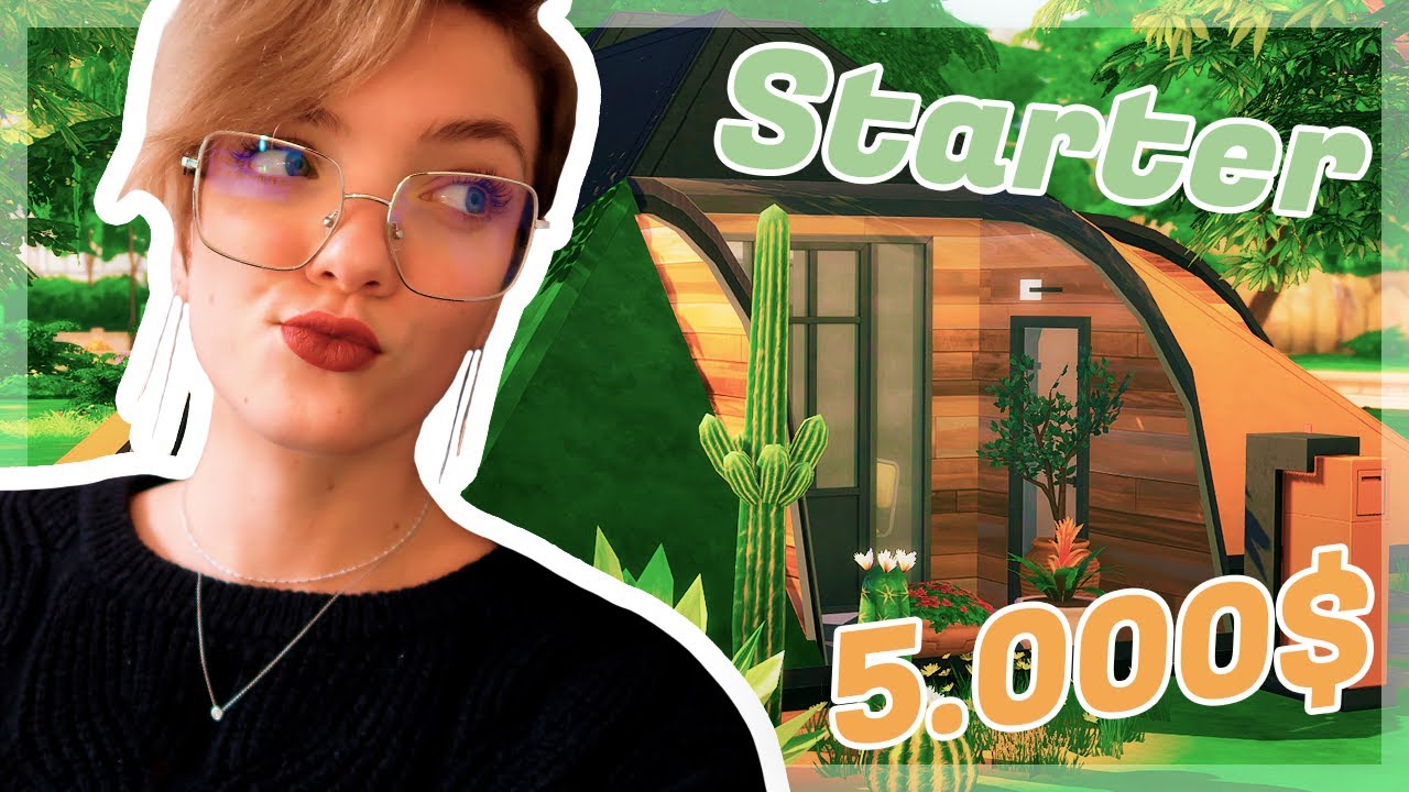 Construire une maison avec 5.000$ ? | Challenge Sims 4 🛠️
