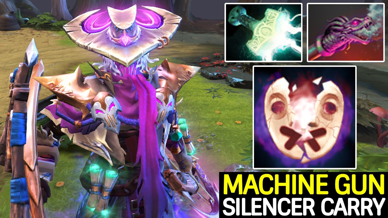 Silencer Brain Drain &ndash; Full Carry Mode Dota 2