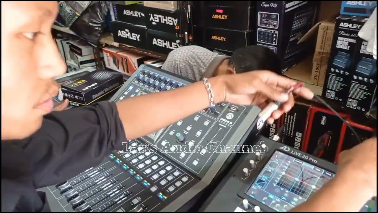 TESS.. MIXER DIGITAL | AD LIVE 20 PRO vs TOP PRO DM24.8