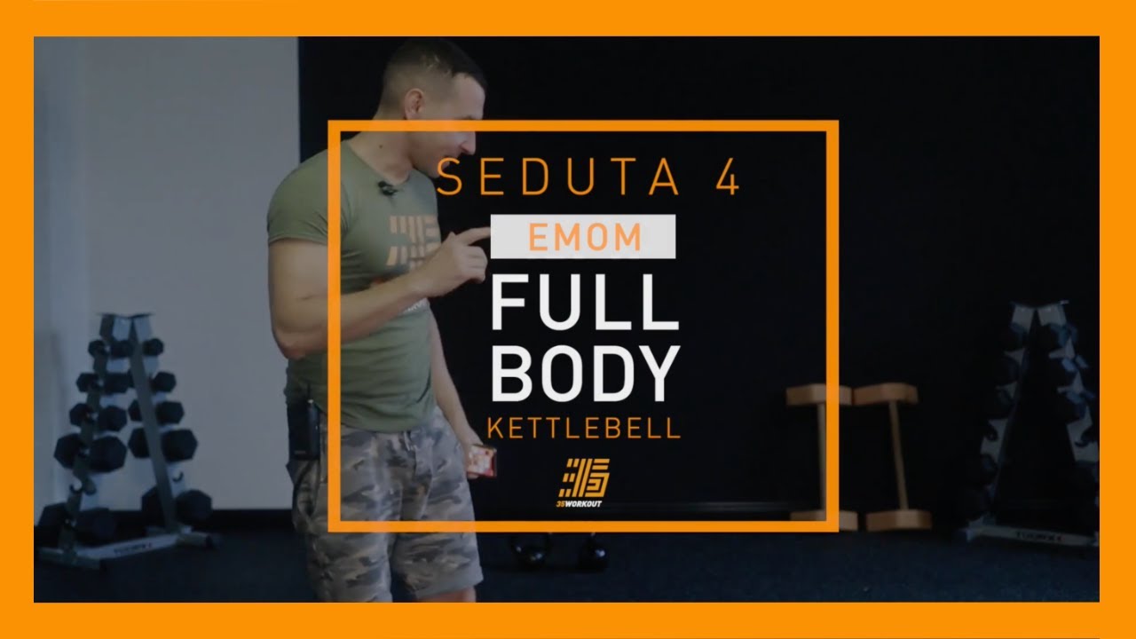 35WORKOUT #4 Full Body con Kettlebell | Allenamento in casa