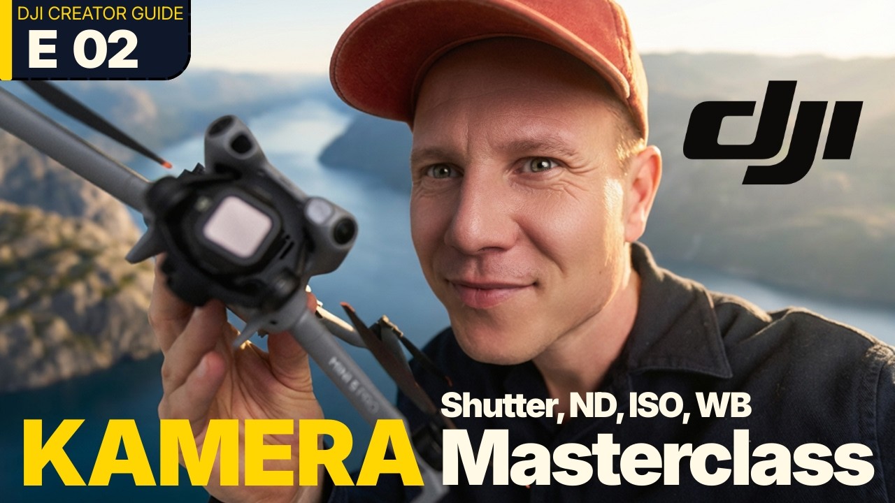 DJI Mini 5 Pro Kamera Einstellungen | Das musst du wissen