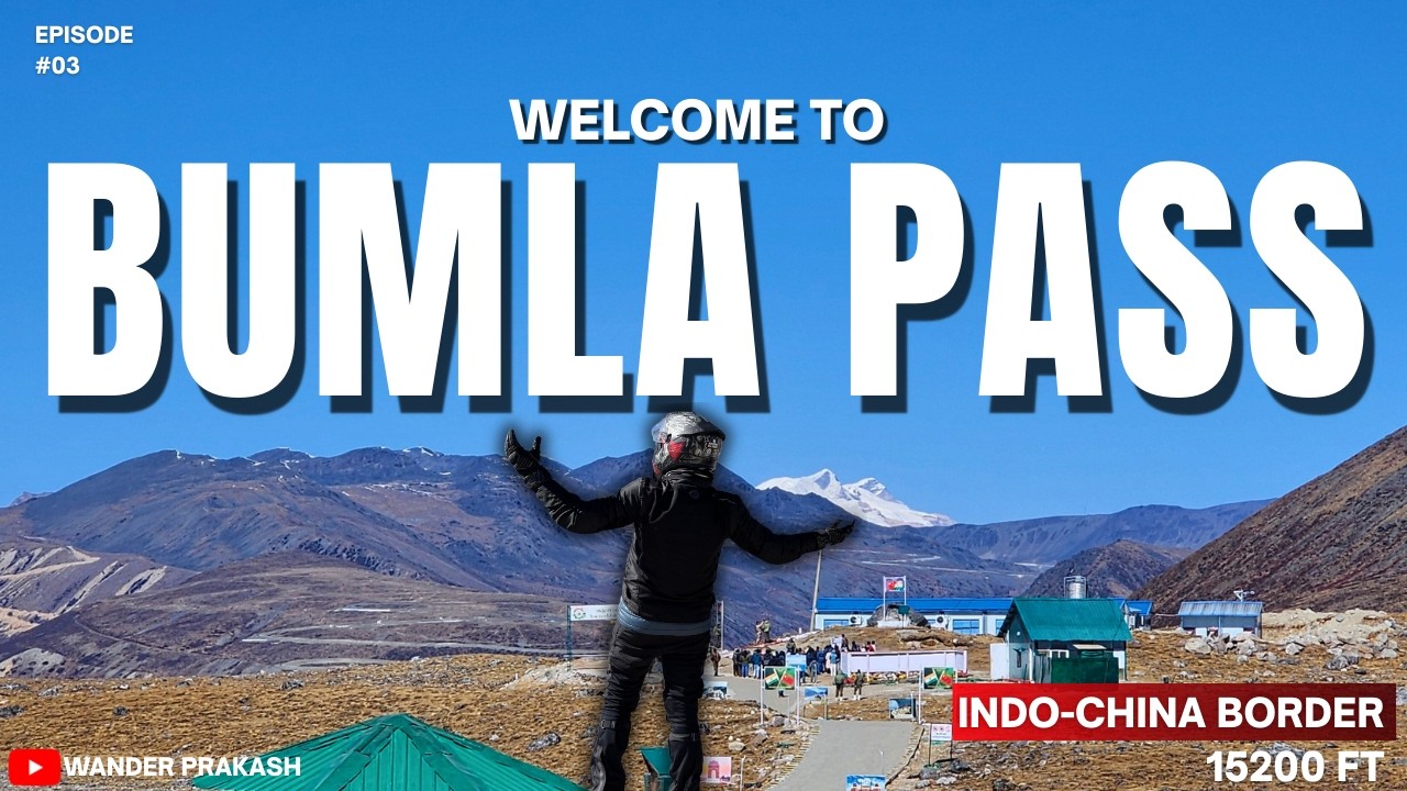 Bumla Pass Tawang Complete Guide 2026 | India China Border | Bike Ride Experience