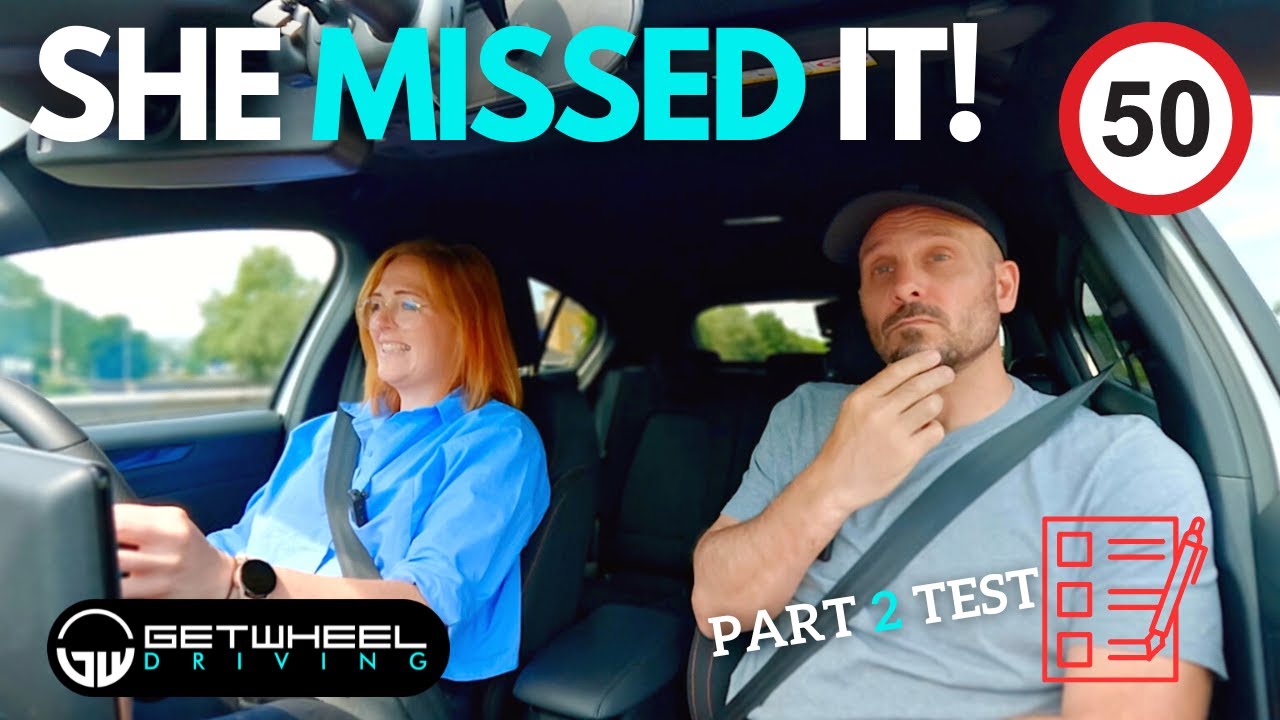 TRAINEE DRIVING INSTRUCTOR TAKES ADVANCED DRIVING TEST (PART 2 MOCK TEST)