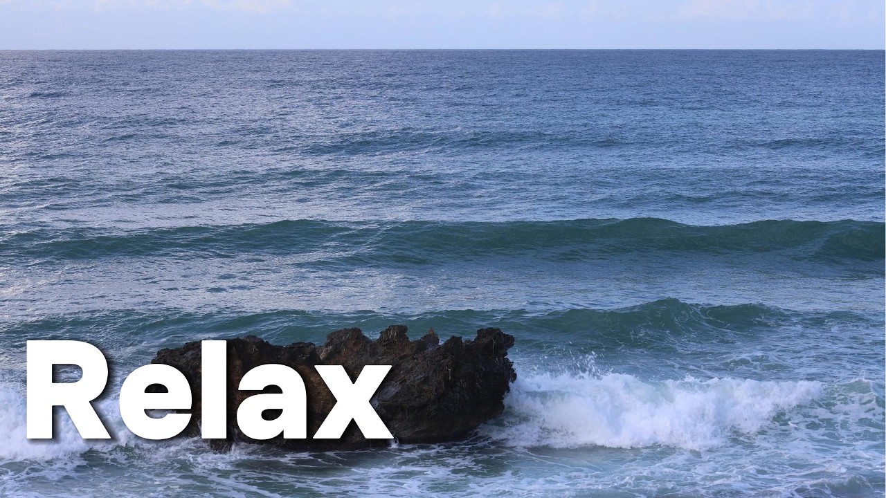 LIVE 12H Ocean Waves for Deep Sleep 🌊 Fall Asleep & Stay Asleep All Night