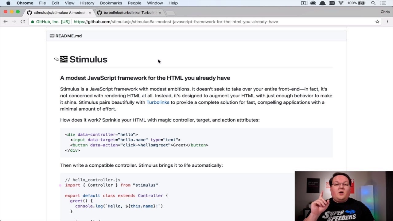 Stimulus JS Framework Introduction