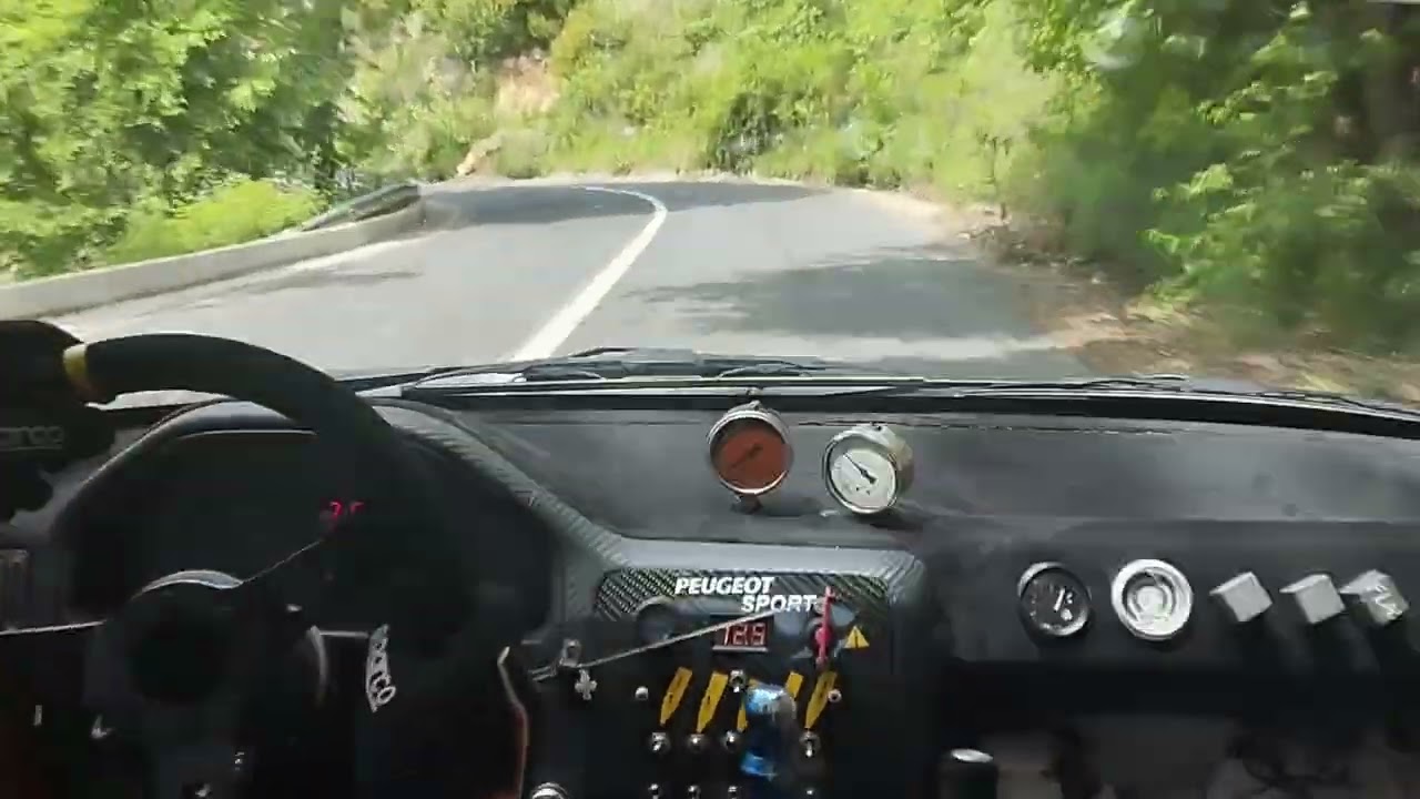 2η Ανάβαση Πηλίου Λακόρτε Μάκης Peugeot 106 1.3 E/9