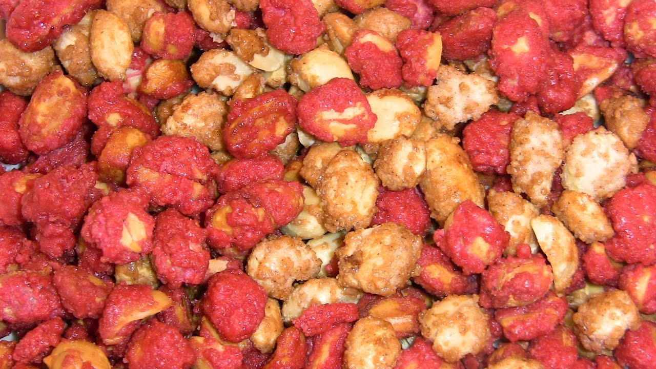 Gebrannte Erdnüsse Schritt für Schritt mit Rezept