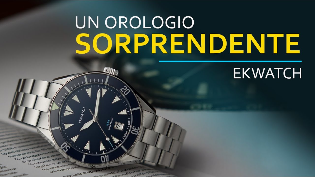 EK WATCH 1504 - Un diver siciliano che sorprende