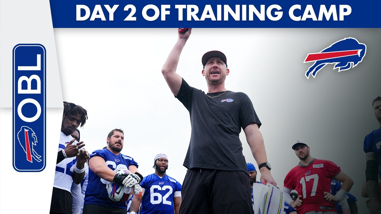 One Bills Live: Bills Training Camp Day 2 - Full Recap