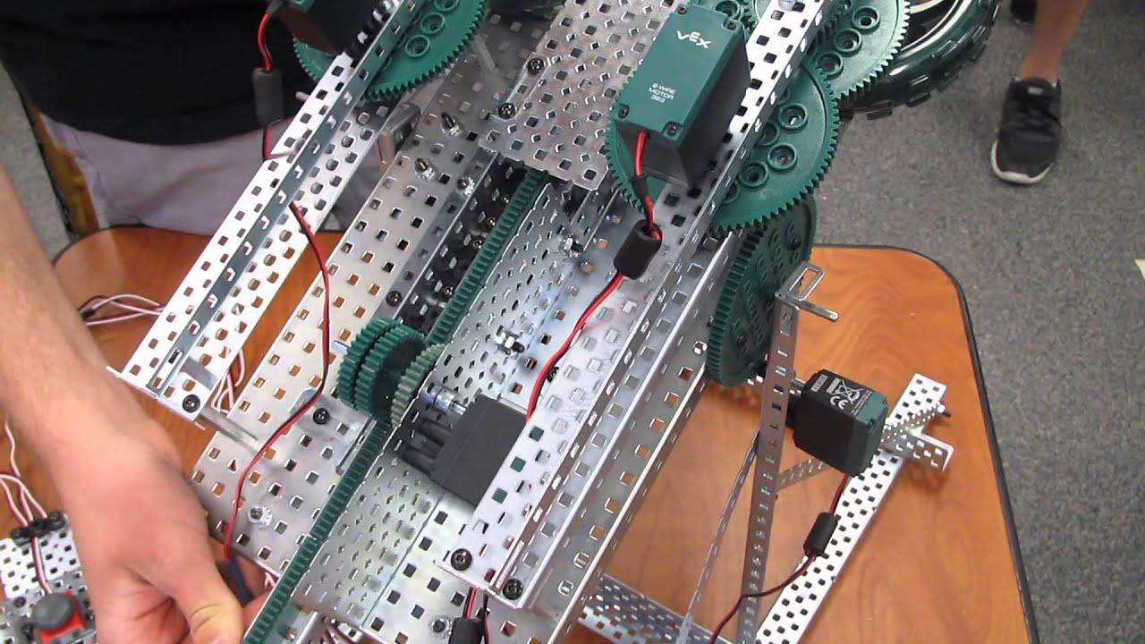 Ping pong ball launcher Vex Robotics MRHS